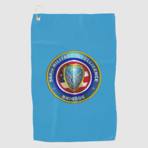 504th Military Intelligence Brigade Golf Towel