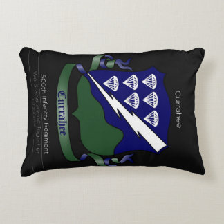 506th Infantry Regiment Accent Pillow