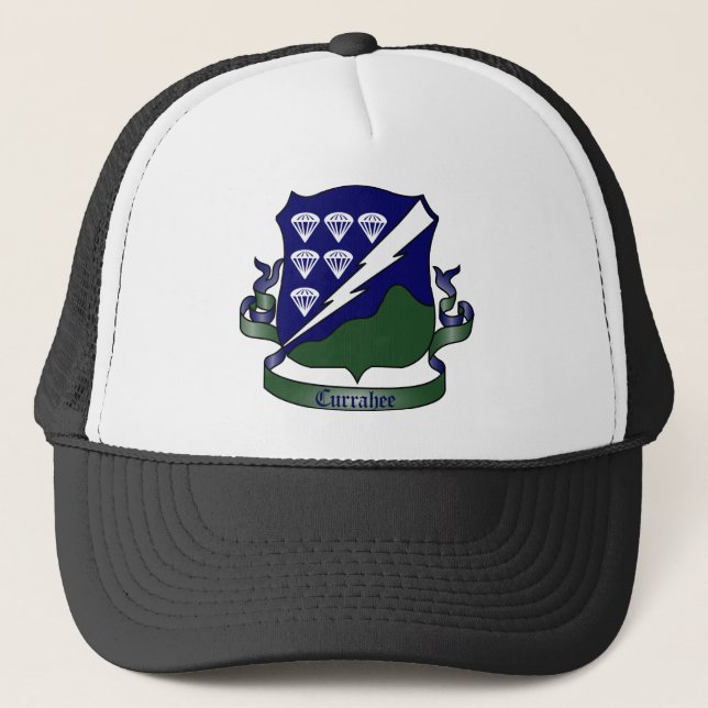 506th Parachute Infantry Regiment, 1st Battalion Trucker Hat (Front)