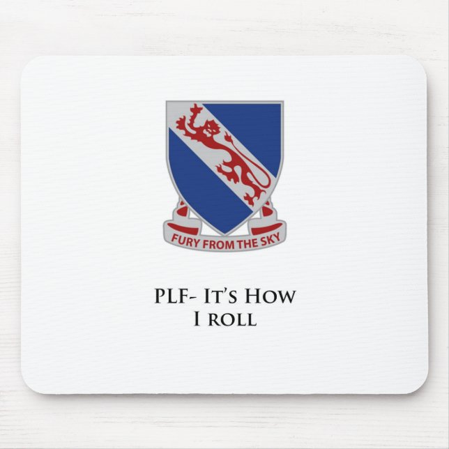 508th PIR- It's How I Roll Mouse Pad (Front)
