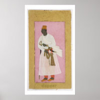 50.14/8 Portrait of Malik Amber, inscribed in Deva
