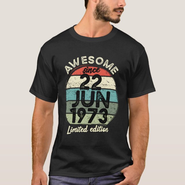 50 22 June 1973 50Th T-Shirt (Front)