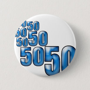 50 50 50 2 INCH ROUND BUTTON
