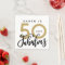 50 and fabulous birthday party napkins