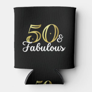50 And Fabulous Can Cooler