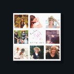 50 and Fabulous Photo Collage Keepsake   Canvas Print<br><div class="desc">From the Charm Design Studio: 50 and Fabulous Photo Collage Canvas Print -- AS A KEEPSAKE -- what a wonderful remembrance of this special day. This sends such a happy message for a 50th birthday -- easily personalized with favourite photos and enjoyed forever</div>