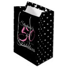 50 and Fabulous Pink Personalized Birthday Party