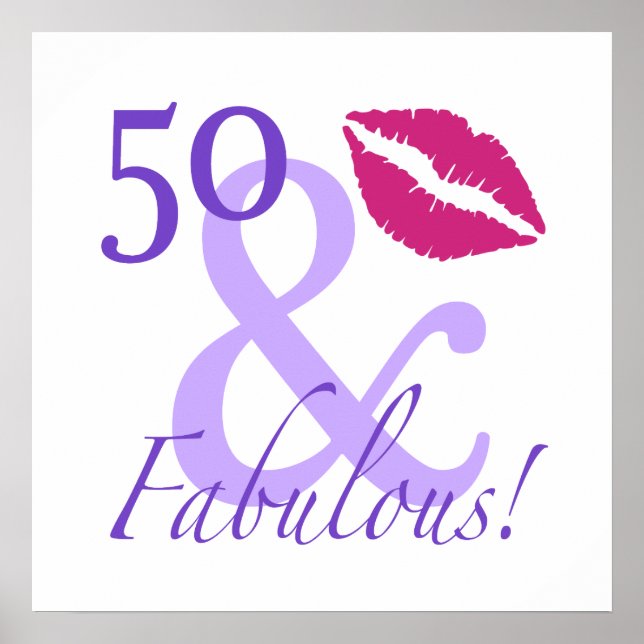 50 And Fabulous Poster (Front)