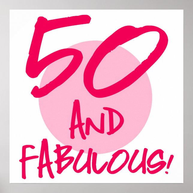 50 And Fabulous Poster (Front)