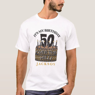50 and Over The Hill Party  - 50th Birthday T-Shirt