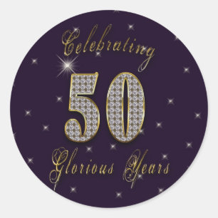 50 Années glorieuses - Stickers Célébration