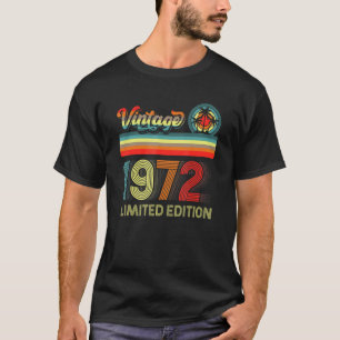 50 Birthday Vintage Decorations 50 Year Old Born I T-Shirt