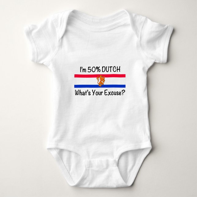 50% Dutch Baby Bodysuit (Front)