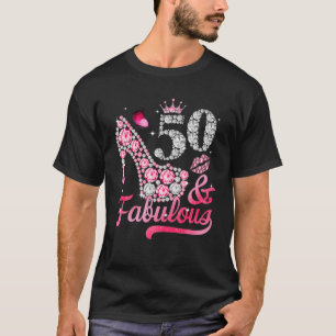 50 Et Fabuleuse Femme À Haut Talon 50E Anniversair
