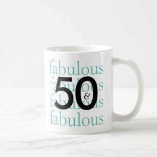 50 et fabuleux 50e anniversaire Gift Mug