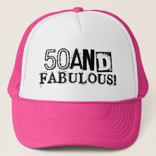 50 et fabuleux casquette d'anniversaire   style Vi