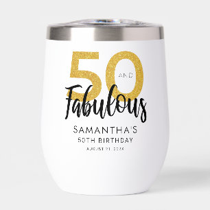 50 et fabuleux fête de script d'anniversaire perso
