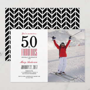 50 et fabuleux  Invitation à la fête du 50e annive