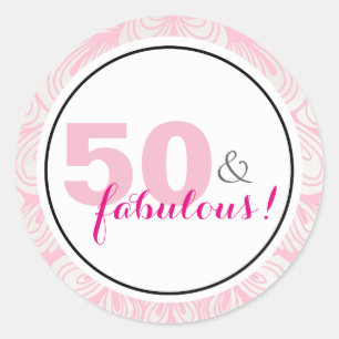 50 et fabuleux Stickers 50e anniversaire