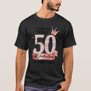 50 & Fabulous I Rose And White Party Group Candid  T-Shirt