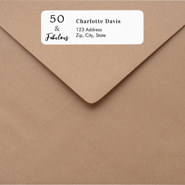 50 Fabulous Return Address (Creator Uploaded)