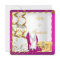 50 & Fantastic Hot Pink White Gold Birthday Party