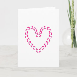 50 Feet of Love Pink Card