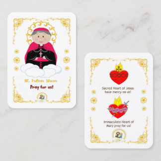 50 Mini Bl. Fulton Sheen Holy Cards