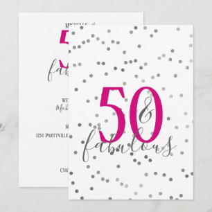 50 modernes et invitations fabuleuses de fête