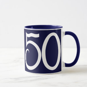 50 Mug blanc