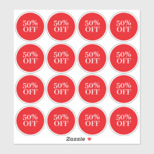 50% Off Price Stickers for Retail Stores 16