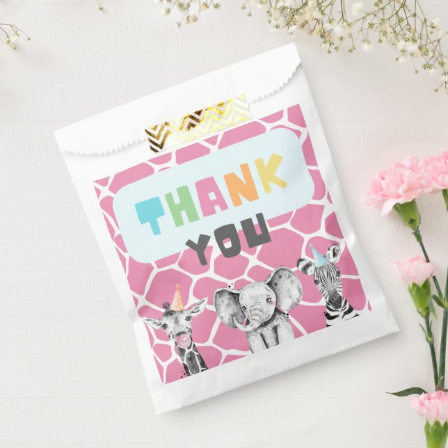 50 Party Animals Treat Bags | Party Animal Favours (Sealed)