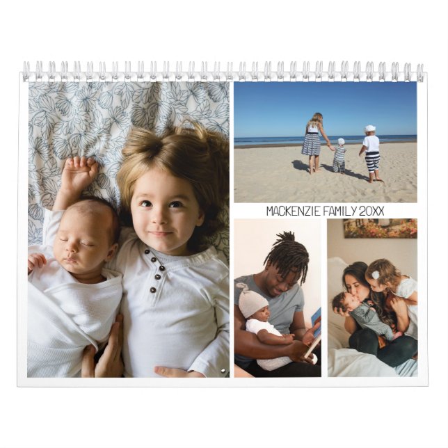50 Photo Personalized  Calendar (Cover)