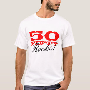 50 roches ! T-shirt pour la cinquantième fête