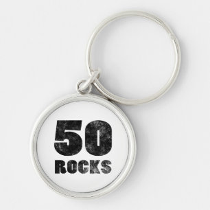 50 Rocks Keychain