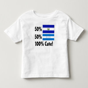 50% Salvadorian 50% Honduran 100% Cute Toddler T-shirt