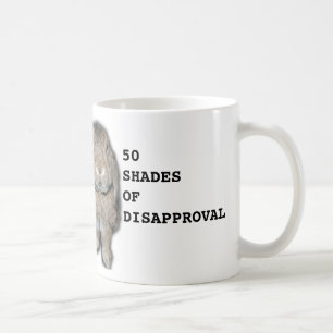 50 Shades of Disapproval Rabbit Mug