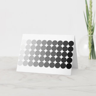 50 Shades of Grey Circles Card