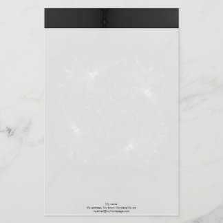 50 Shades Of Grey - Fractal Art Stationery