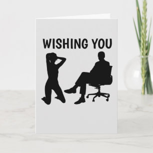 50 shades of happy greeting card