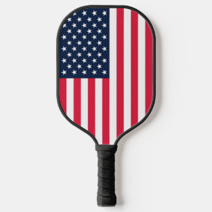 50-Star American Flag: Old Glory Stars and Stripes Pickleball Paddle