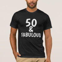 50 T-SHIRTS D'ANNIVERSAIRE FABULEUX
