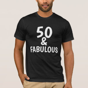 50 T-SHIRTS D'ANNIVERSAIRE FABULEUX
