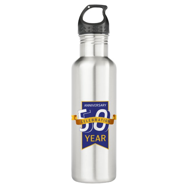 50 th anniversary 710 ml water bottle (Front)