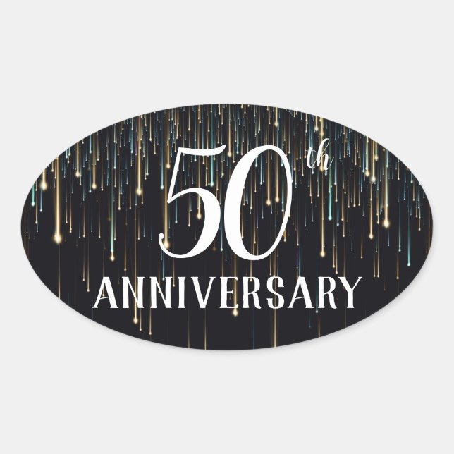 50 Year Anniversary Envelope Seal (Front)