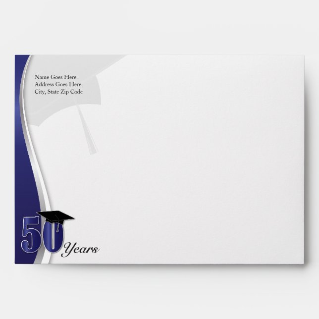 50 Year Class Reunion Envelope (Front)