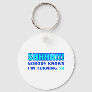 50 Year Old Gag Gift Keychain