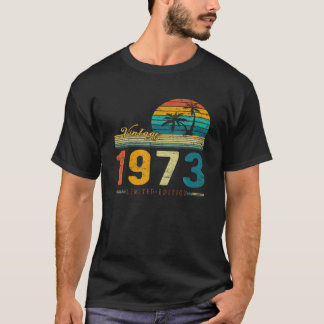50 Year Old Gift Vintage 1973 Made In 1973 50Th Bi T-Shirt