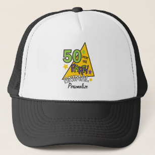 50 Year Old Party Animal   50th Birthday Trucker Hat