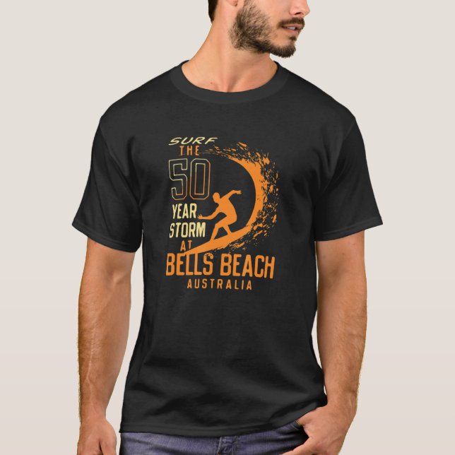 50 Year Storm At Bells Beach Outdoor Activity Love T-Shirt (Front)